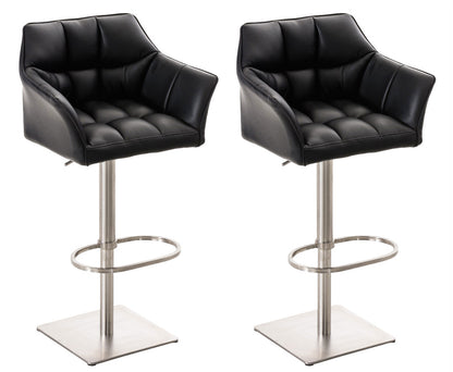 2er Set Barhocker Damaso Kunstleder