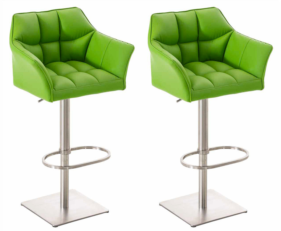 2er Set Barhocker Damaso Kunstleder