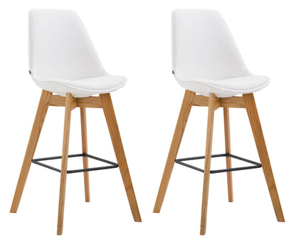 2er Set Barhocker Metz Kunstleder