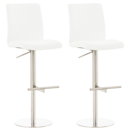2er Set Barhocker Cadiz Kunstlederbezug