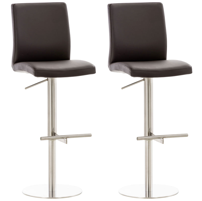 2er Set Barhocker Cadiz Kunstlederbezug | homemem39