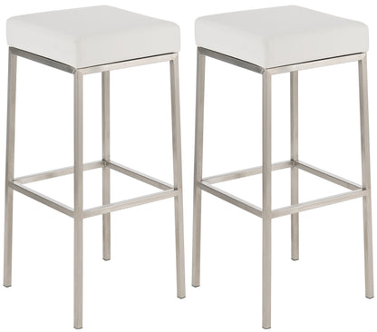 2er Set Barhocker Montreal Kunstlederbezug