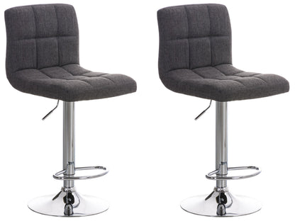 2er Set Barhocker Peru Stoff