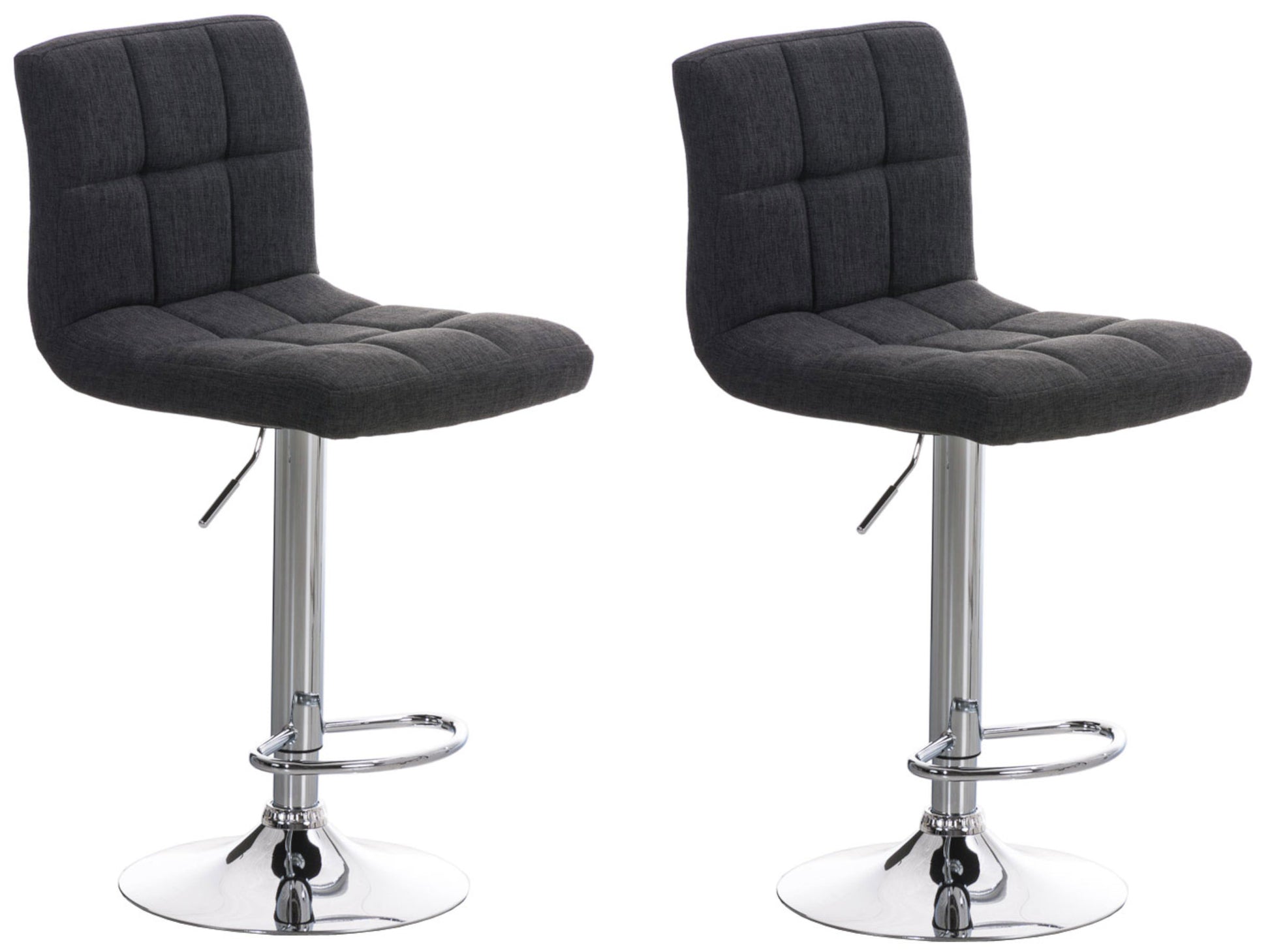 2er Set Barhocker Peru Stoff | homemem39