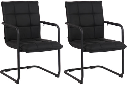 2er Set Stühle Gandia Echtleder