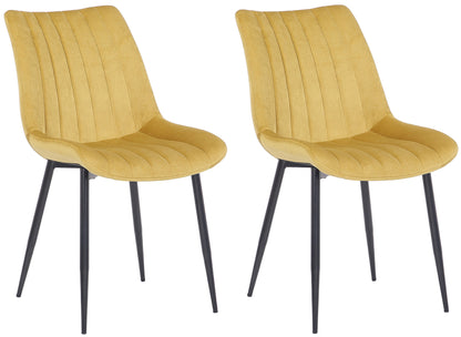 2er Set Stühle Rahden Samt
