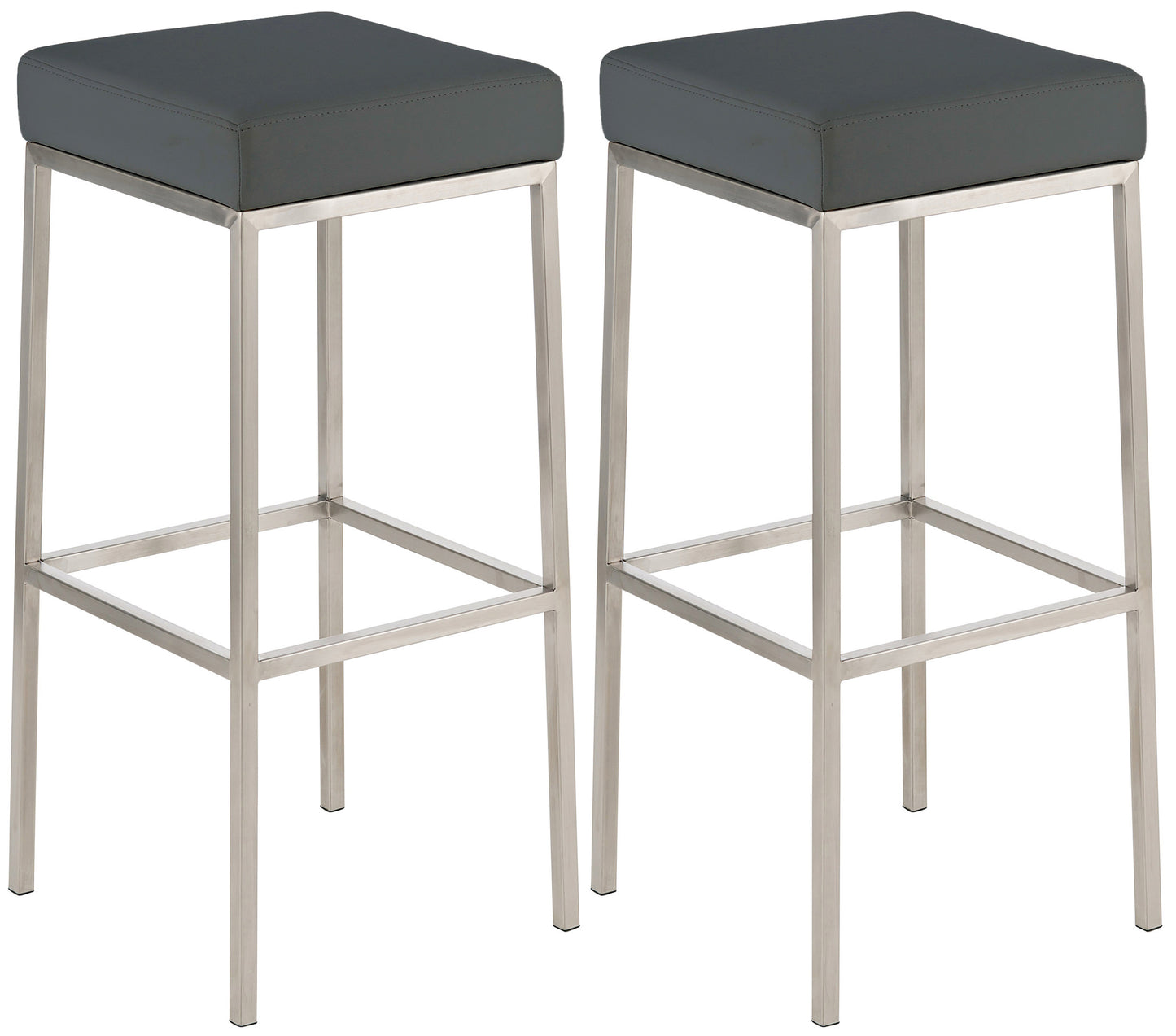 2er Set Barhocker Montreal Kunstlederbezug