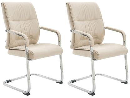 2er Set Freischwinger XXL Anubis Stoff
