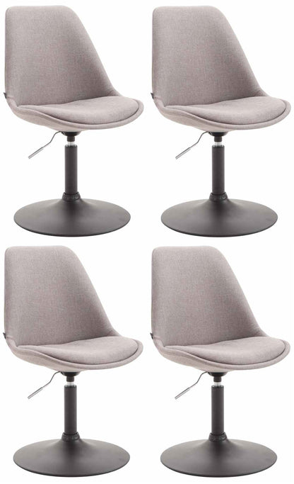 4er Set Esszimmerstühle Maverick Stoff