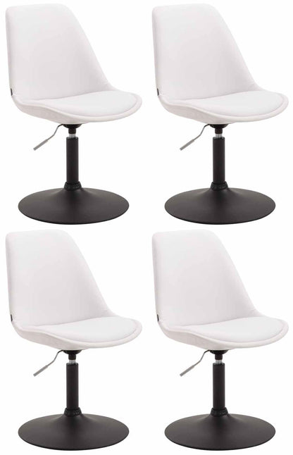 4er Set Esszimmerstühle Maverick Kunstleder