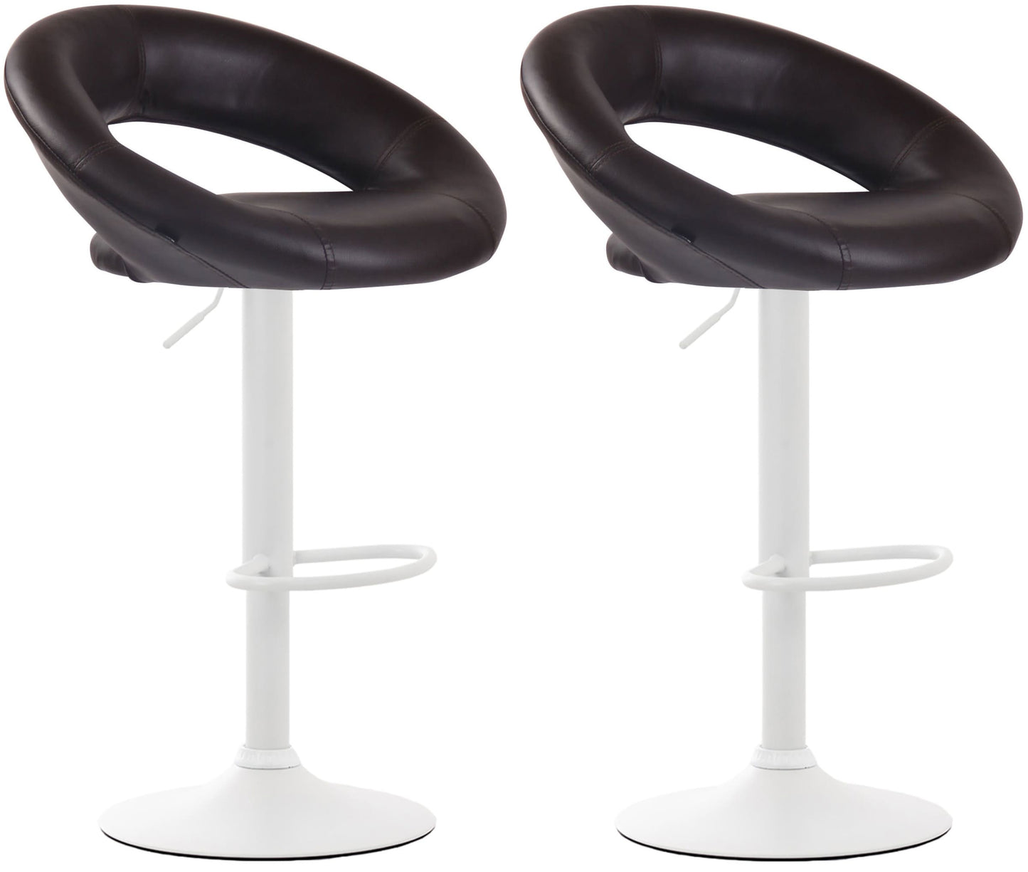 2er Set Barhocker Olinda Kunstleder | homemem39