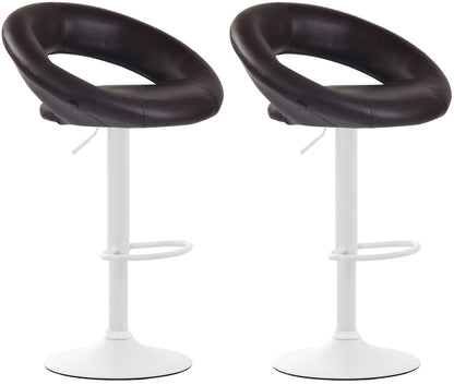 2er Set Barhocker Olinda Kunstleder | homemem39