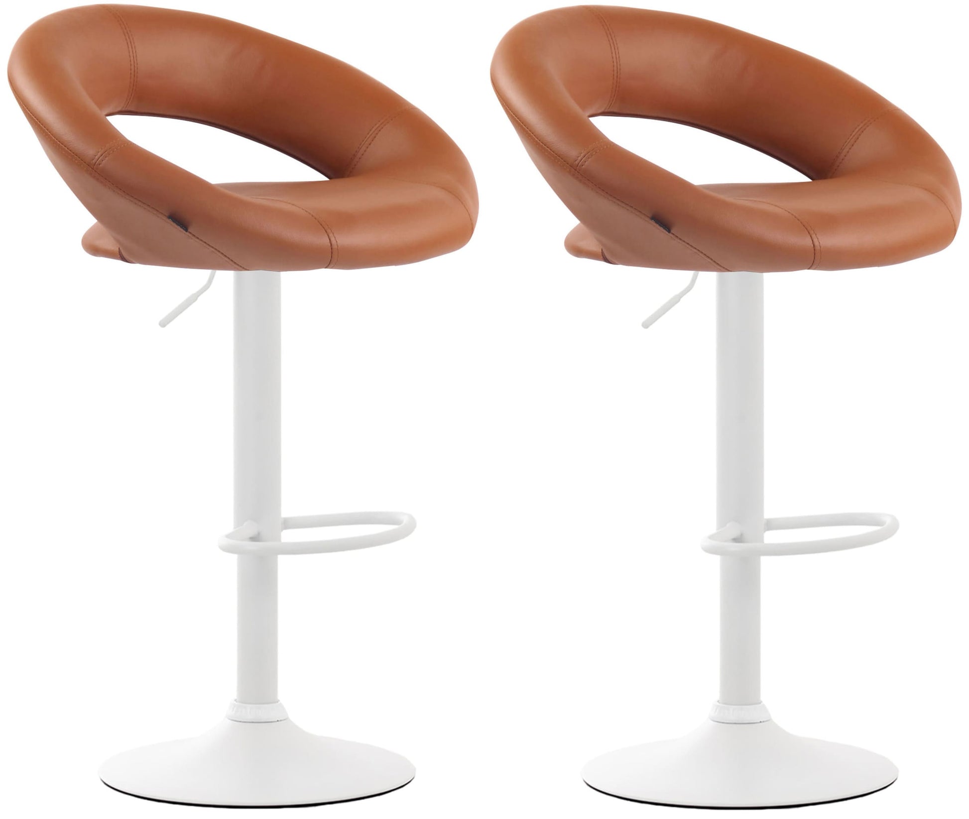 2er Set Barhocker Olinda Kunstleder | homemem39