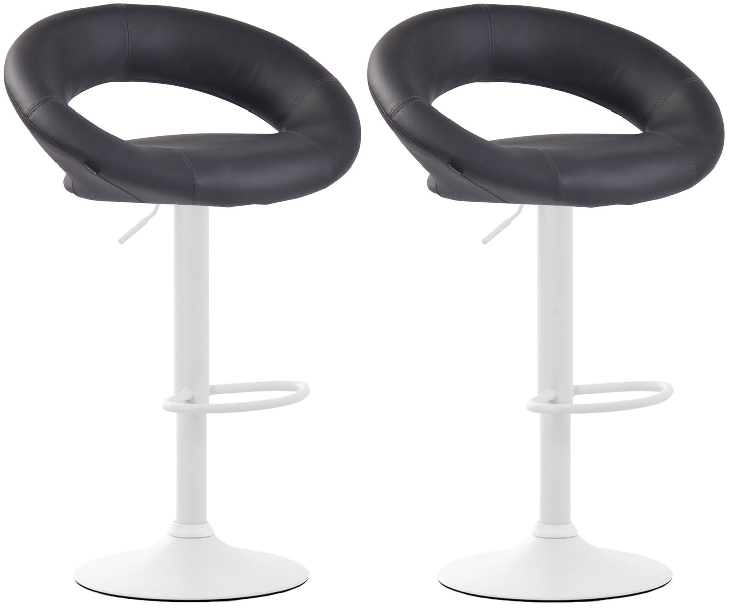 2er Set Barhocker Olinda Kunstleder | homemem39