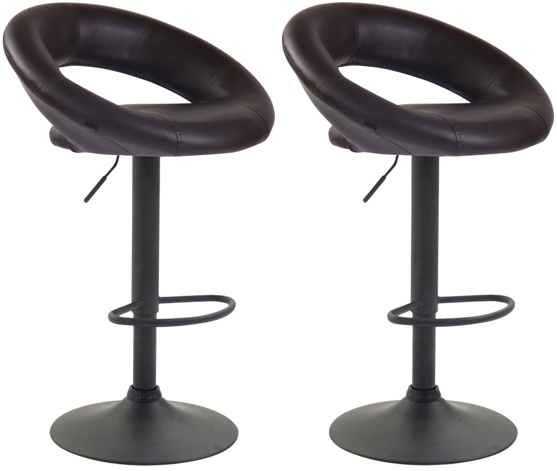 2er Set Barhocker Olinda Kunstleder | homemem39