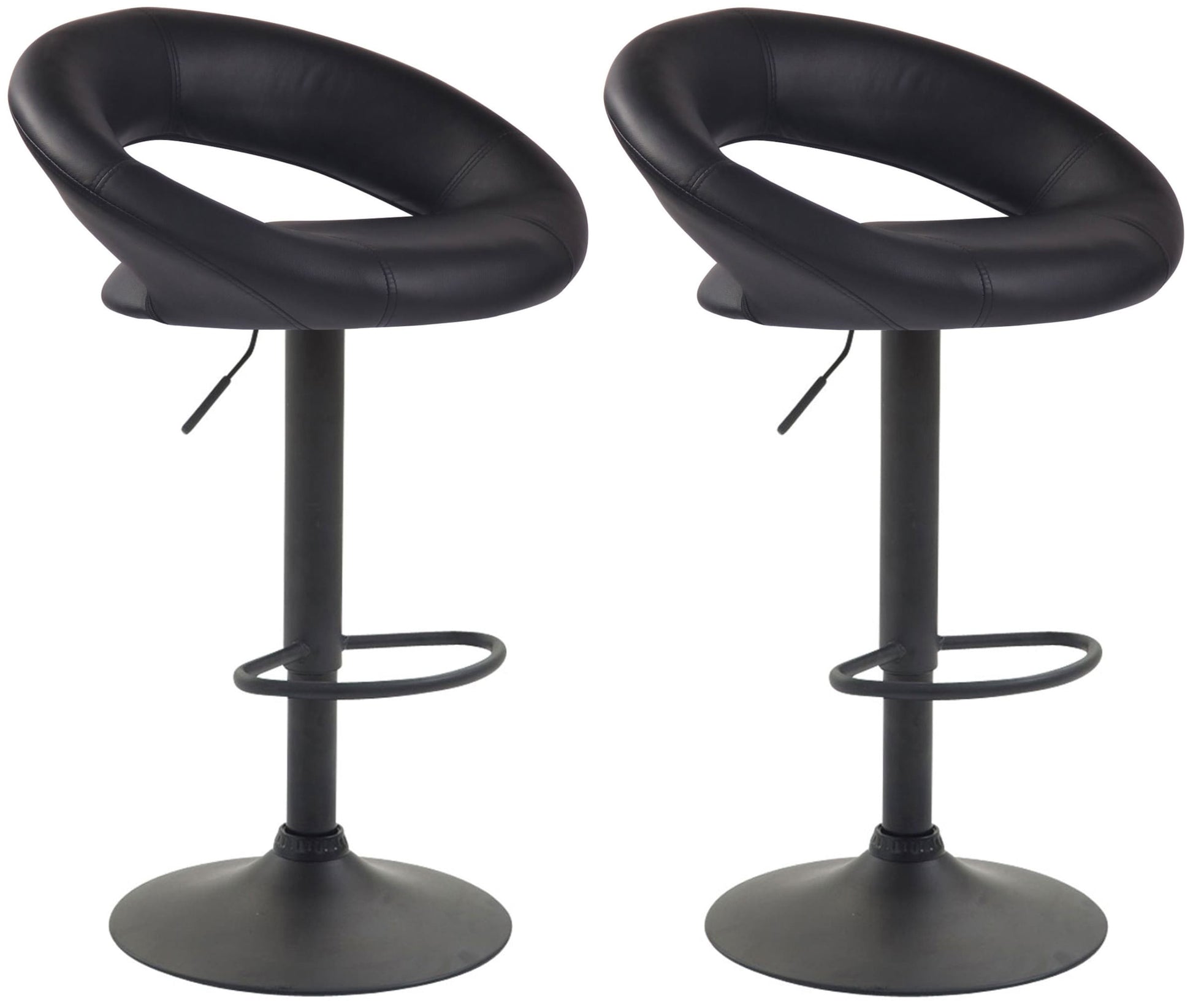 2er Set Barhocker Olinda Kunstleder | homemem39