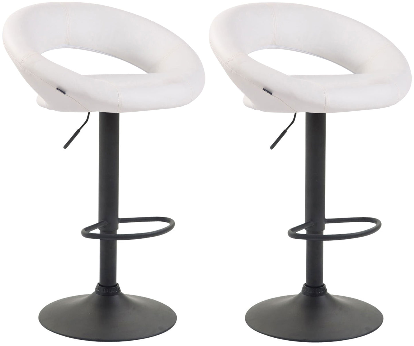 2er Set Barhocker Olinda Kunstleder | homemem39