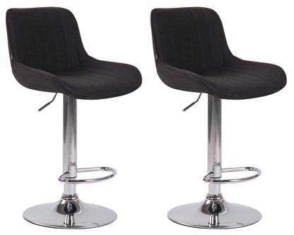 2er Set Barhocker Lentini Stoff