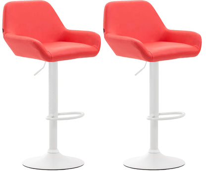 2er Set Barhocker Braga Kunstleder | homemem39