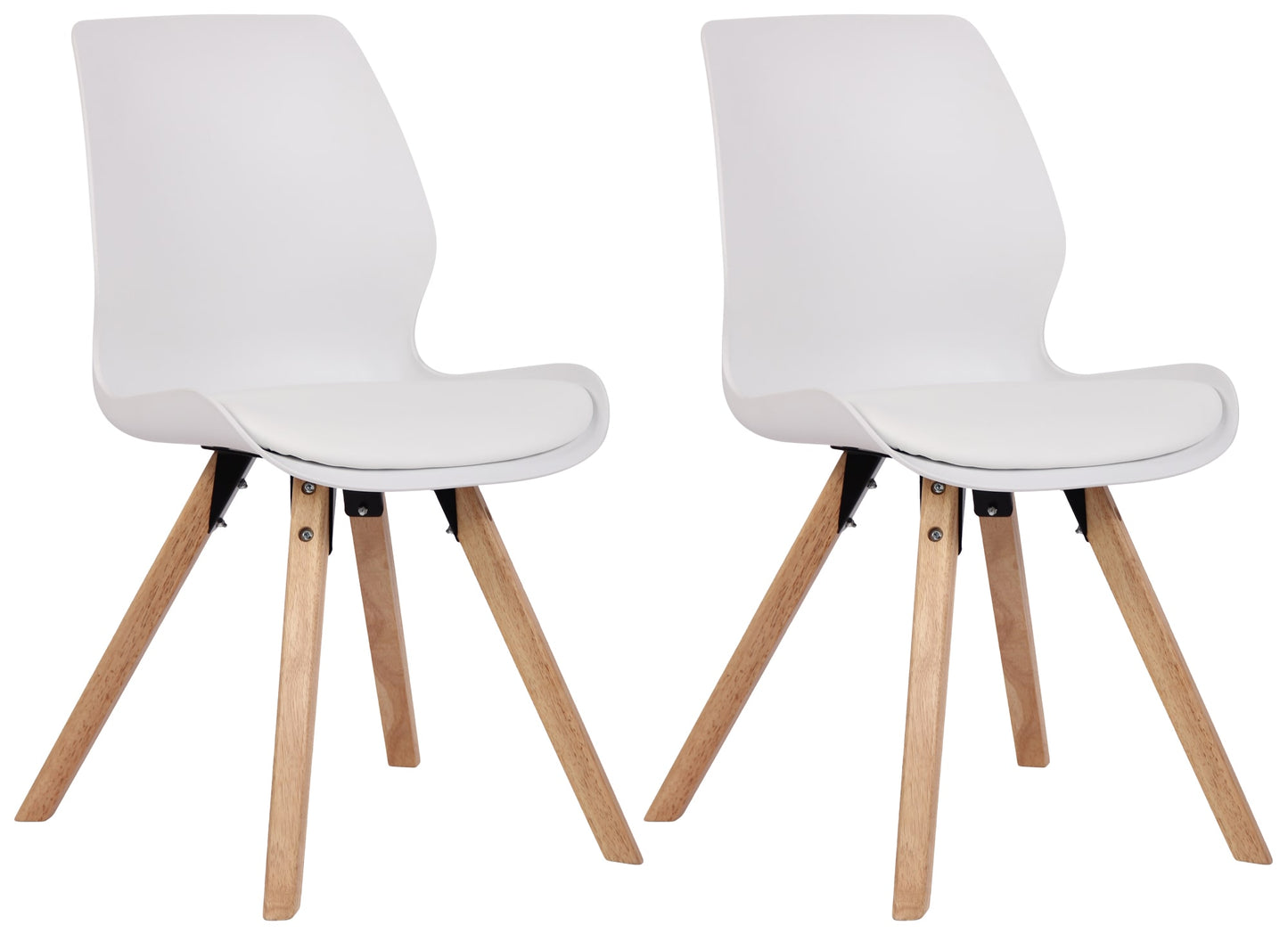 2er Set Stuhl Luna - homemem39