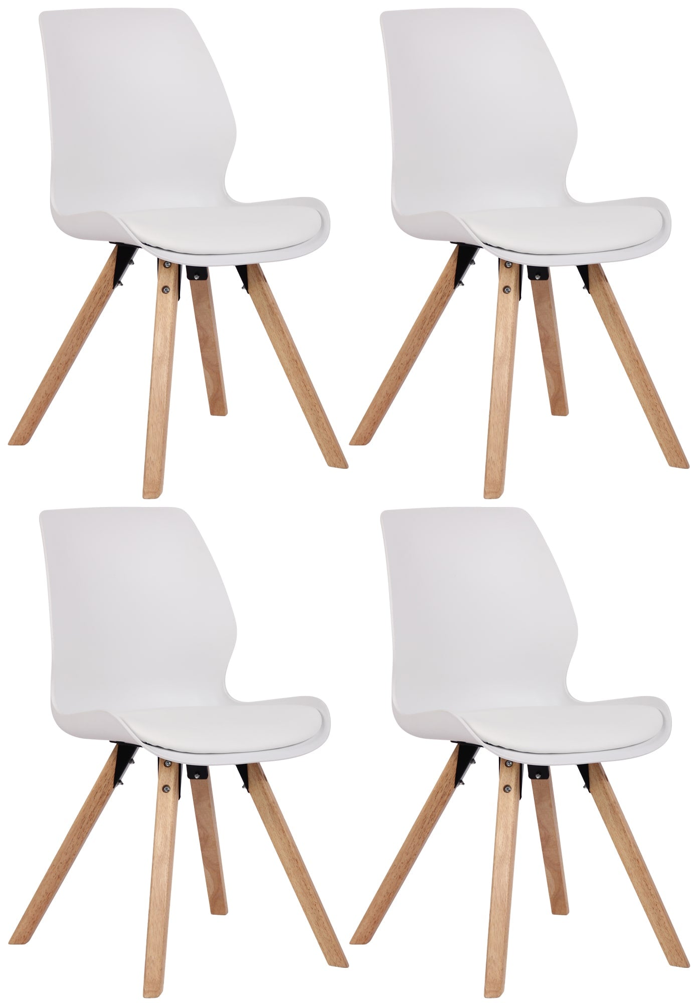 4er Set Stuhl Luna - homemem39