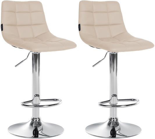 2er Set Barhocker Jerry Kunstleder
