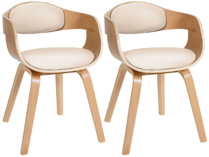 2er Set Stühle Kingston Kunstleder