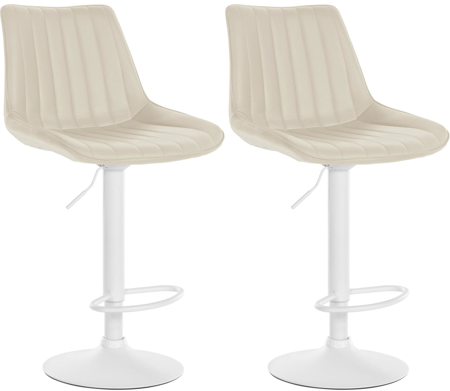 2er Set Barhocker Toni Kunstleder