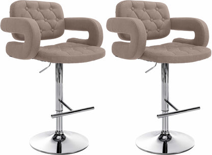 2er Set Barhocker Dublin Stoff