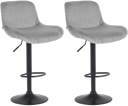 2er Set Barhocker Solon Schwarz
