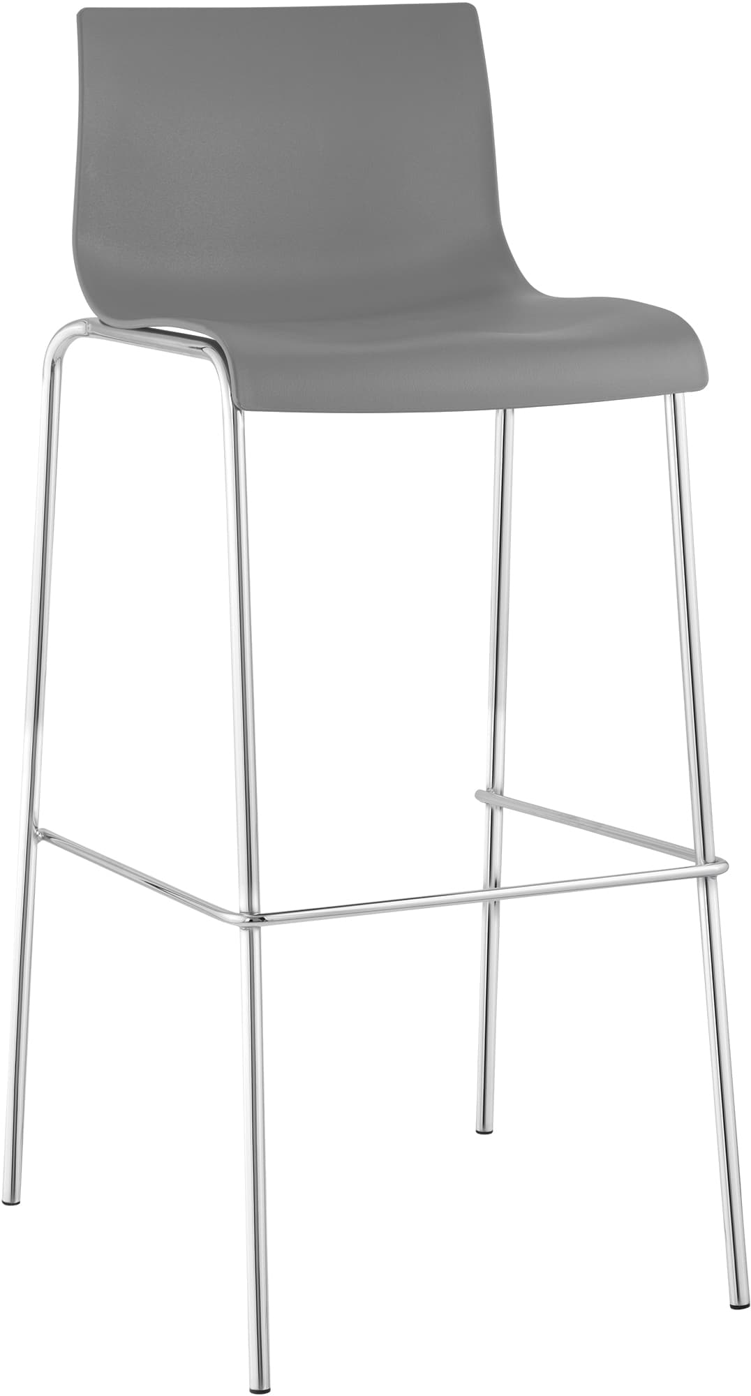 Barhocker Hover Kunststoff 4-Fuß Gestell | homemem39