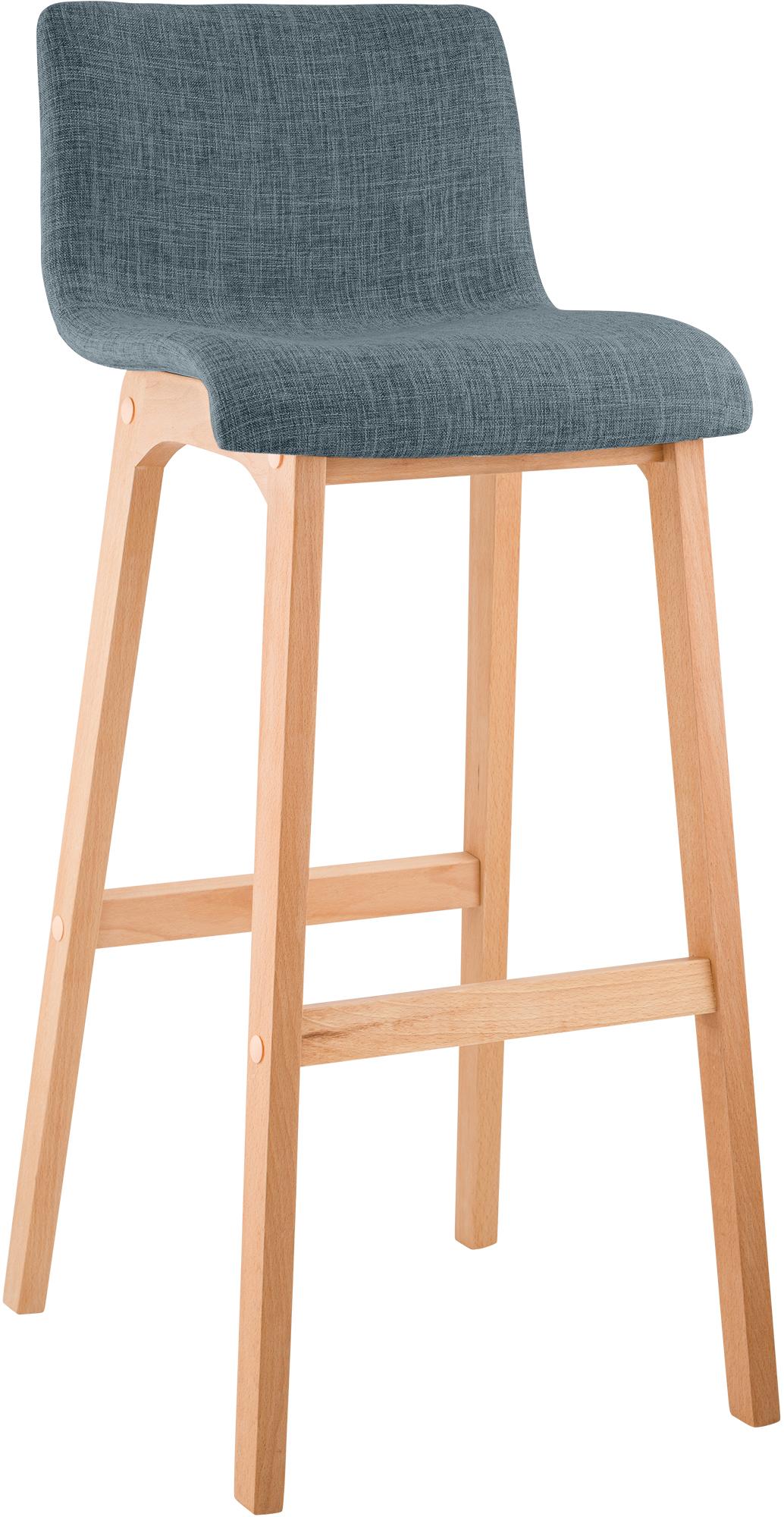 Barhocker Hover Stoff Vierfußgestell Natura | homemem39