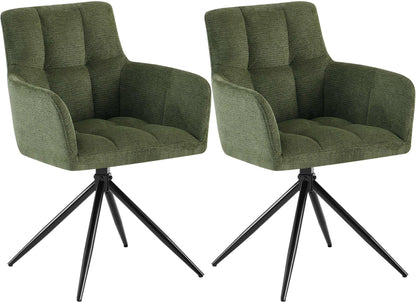 2er Set Esszimmerstuhl Jonah Stoff