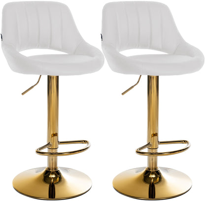 2er Set Barhocker Milet Kunstleder | homemem39