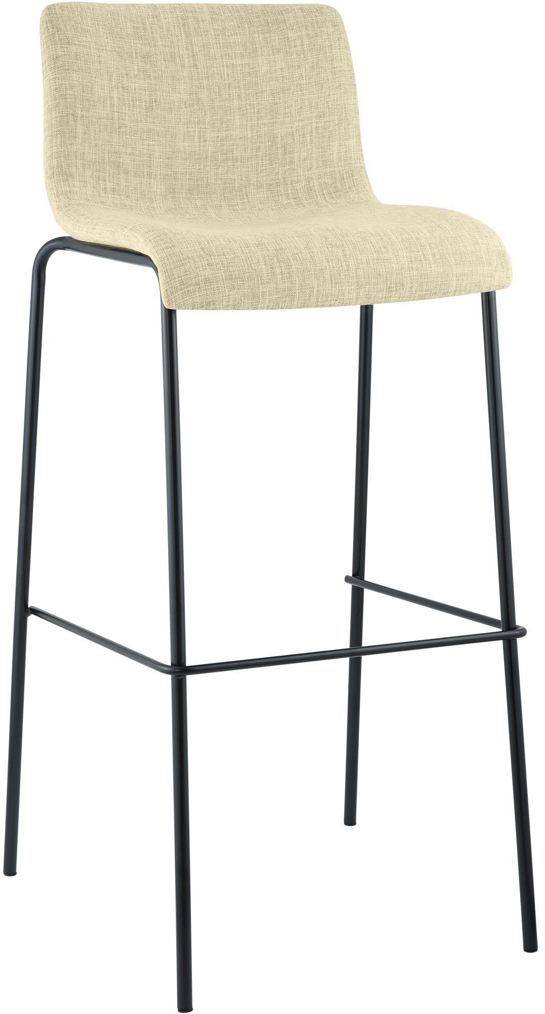 Barhocker Hover Stoff Vierfußgestell | homemem39