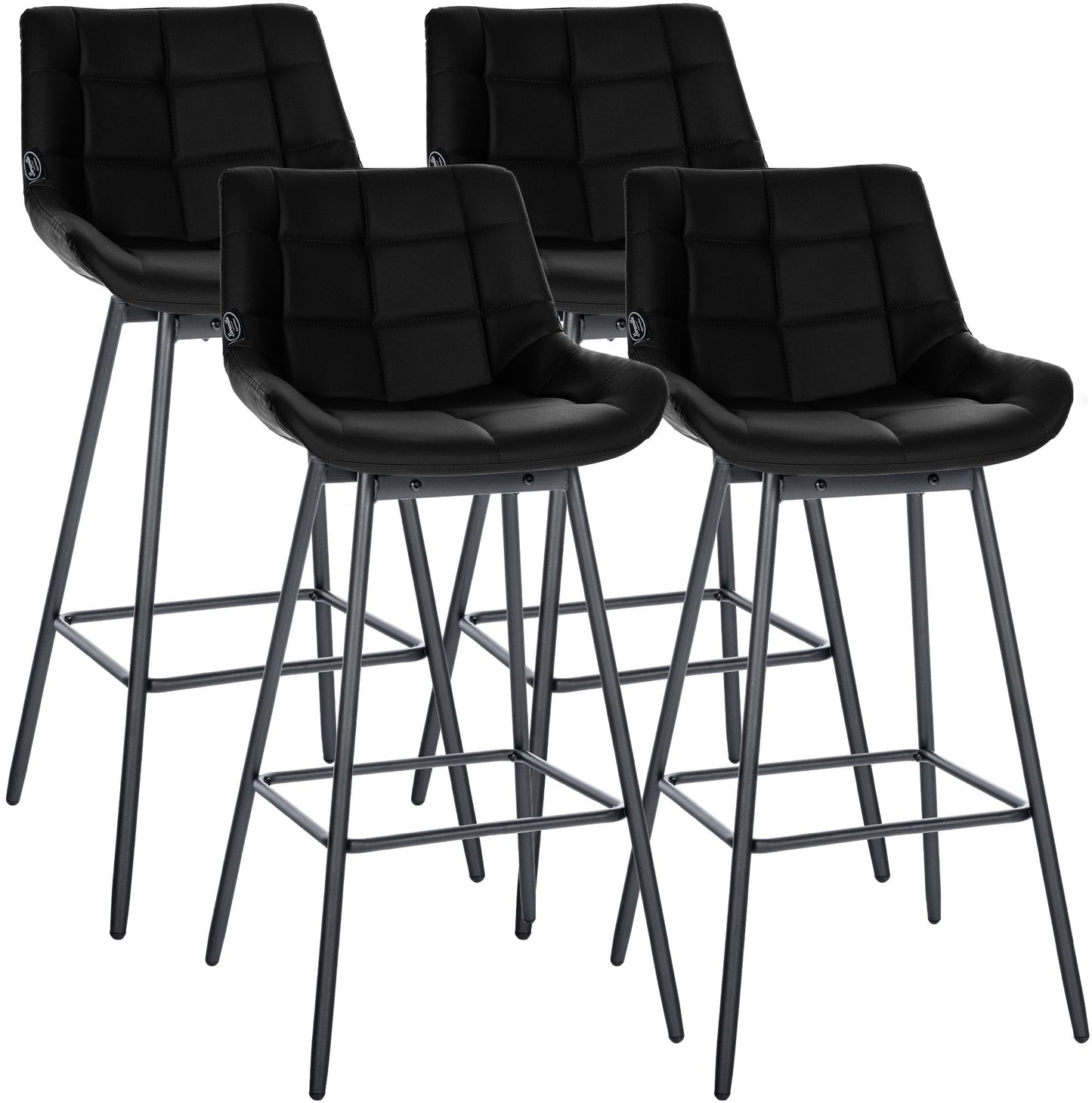 4er Set Barhocker Weston schwenkbar
