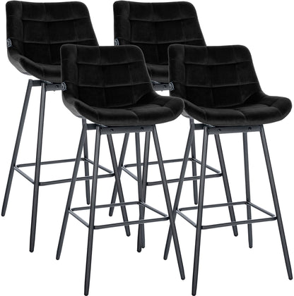 4er Set Barhocker Weston schwenkbar