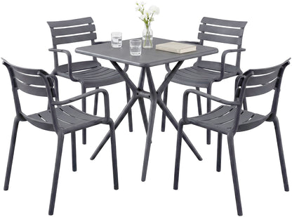 Gartenmöbel-Set Avena mit 4 Stühlen