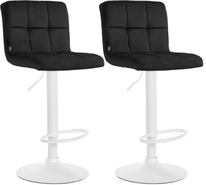 2er Set Barhocker Peru Samt | homemem39