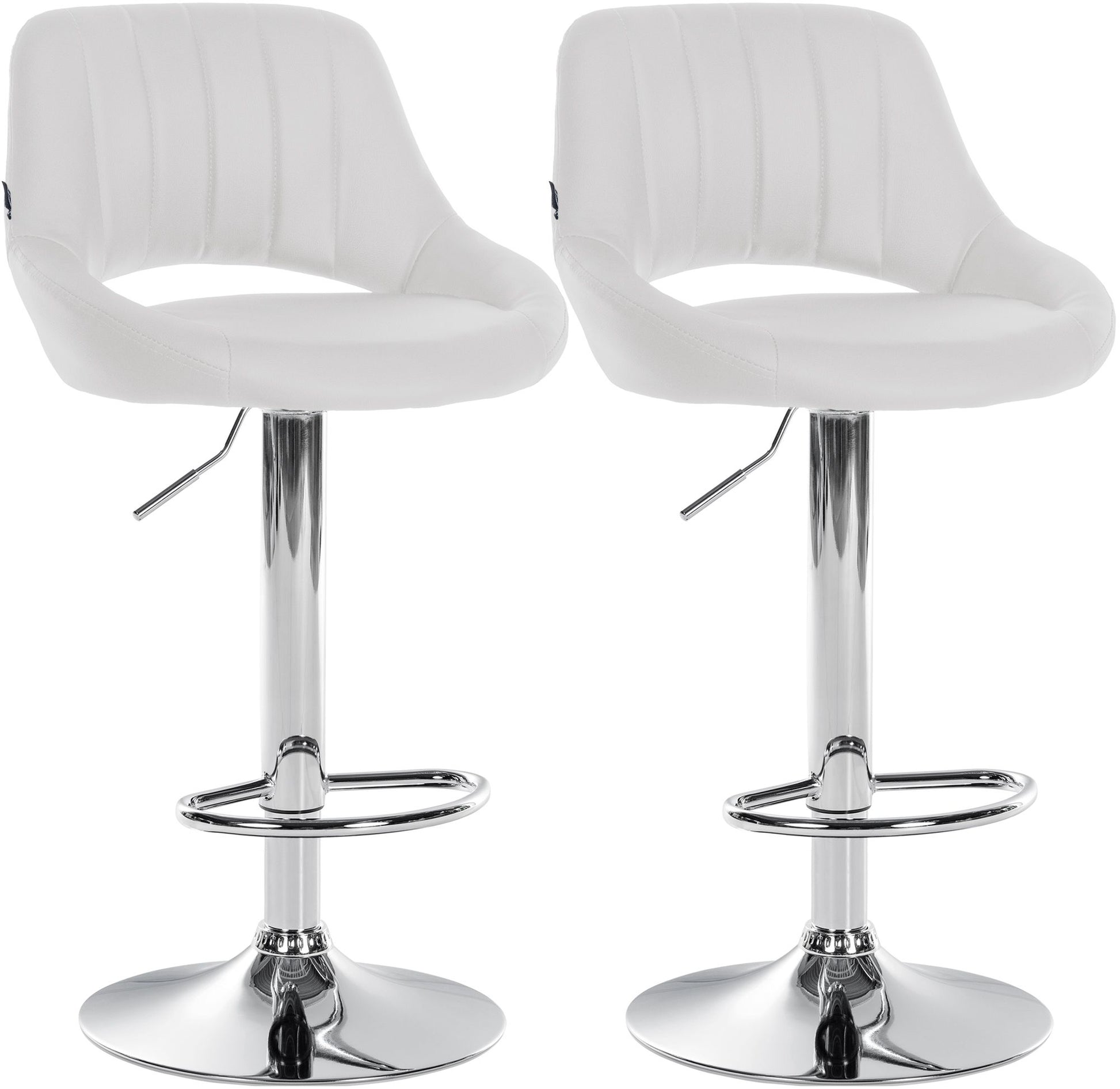 2er Set Barhocker Milet Kunstleder | homemem39