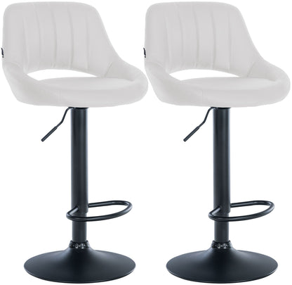 2er Set Barhocker Milet Kunstleder | homemem39