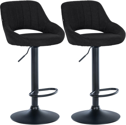2er Set Barhocker Milet Stoff