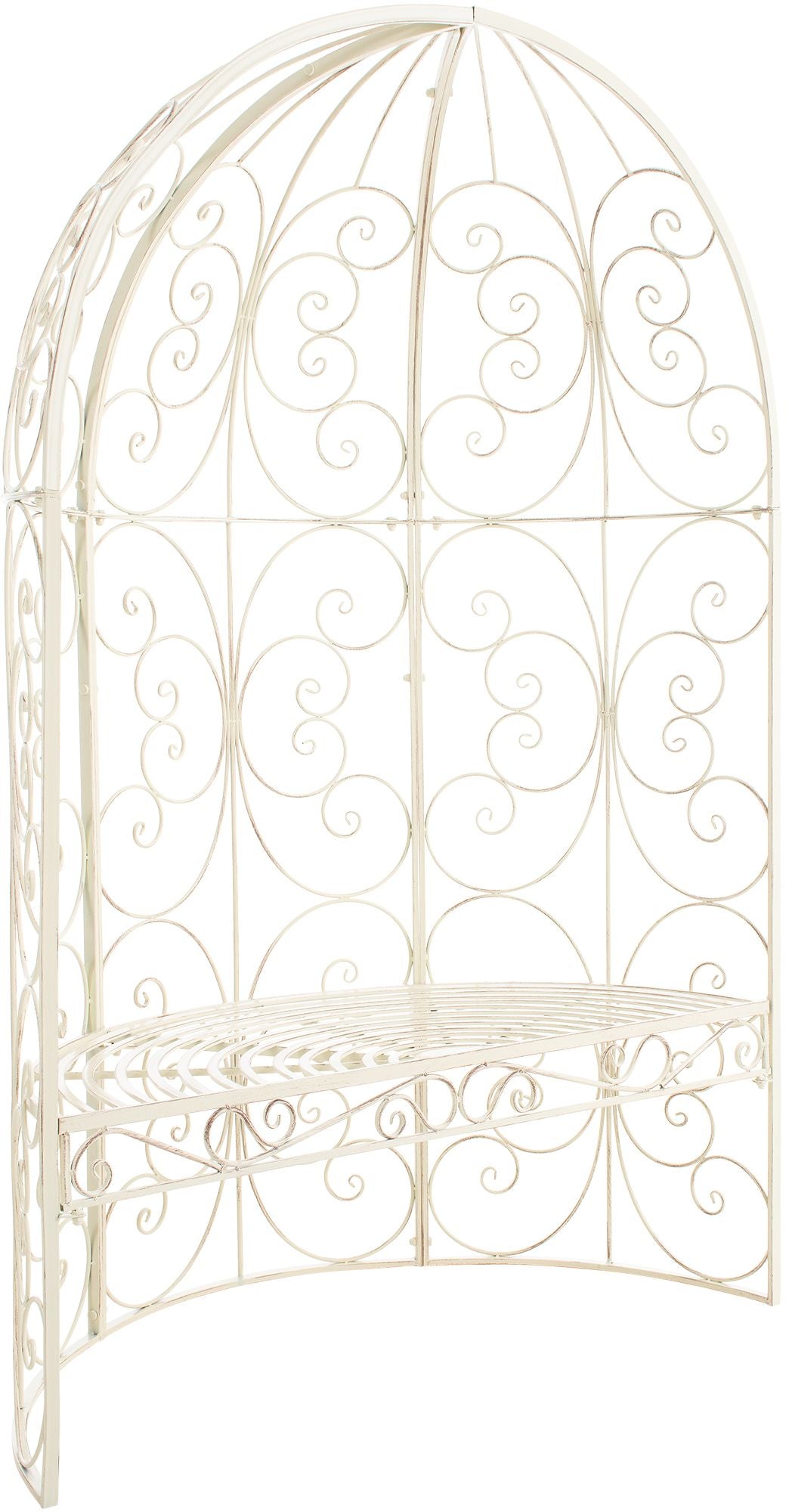 Halbpavillon Rosie mit Sitzbank | homemem39