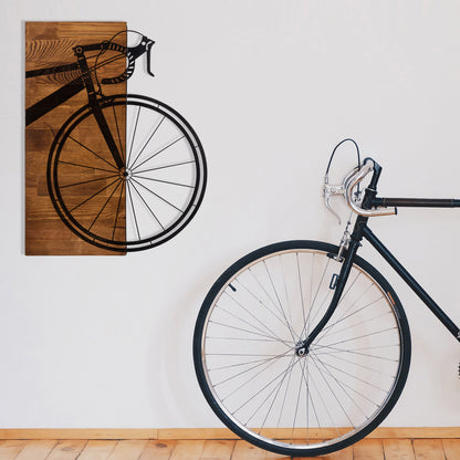 Accessorio Murale Decorativo in Legno