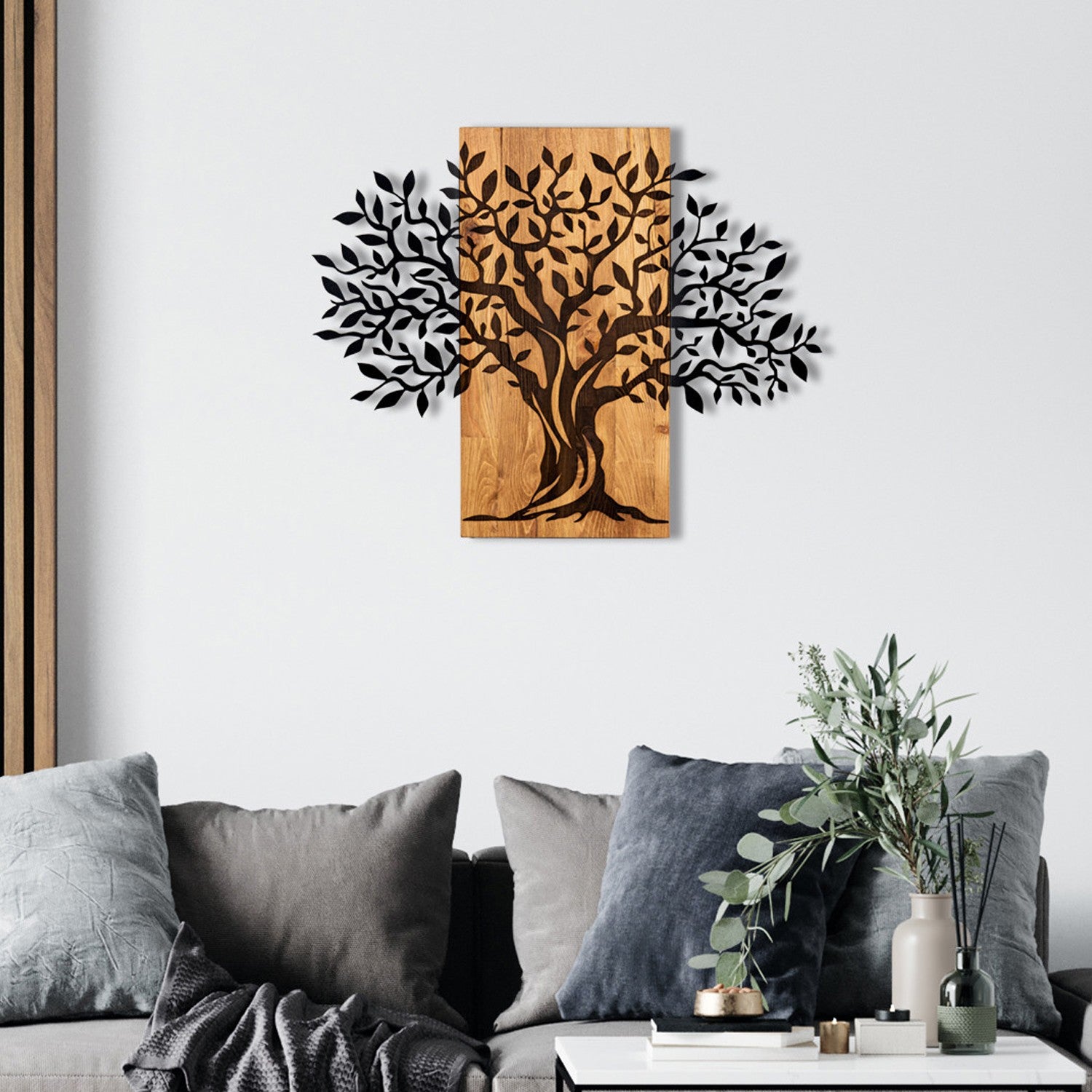 Decorative Wooden Wall Accessory | homemem39