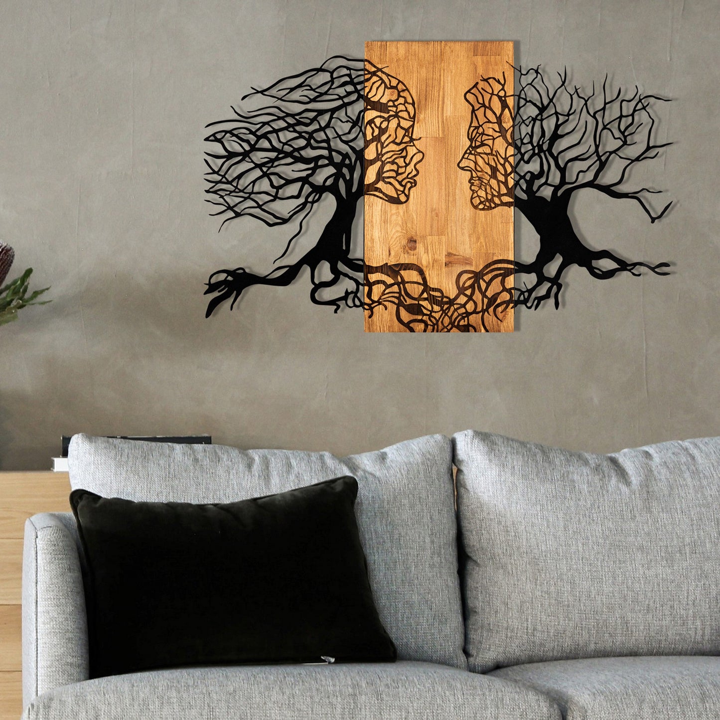 Decorative Wooden Wall Accessory | homemem39
