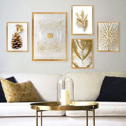 Dipinto Decorativo Incorniciato (5 Pezzi)