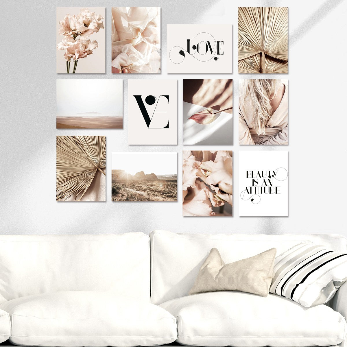 Dipinto Decorativo in MDF (12 Pezzi)