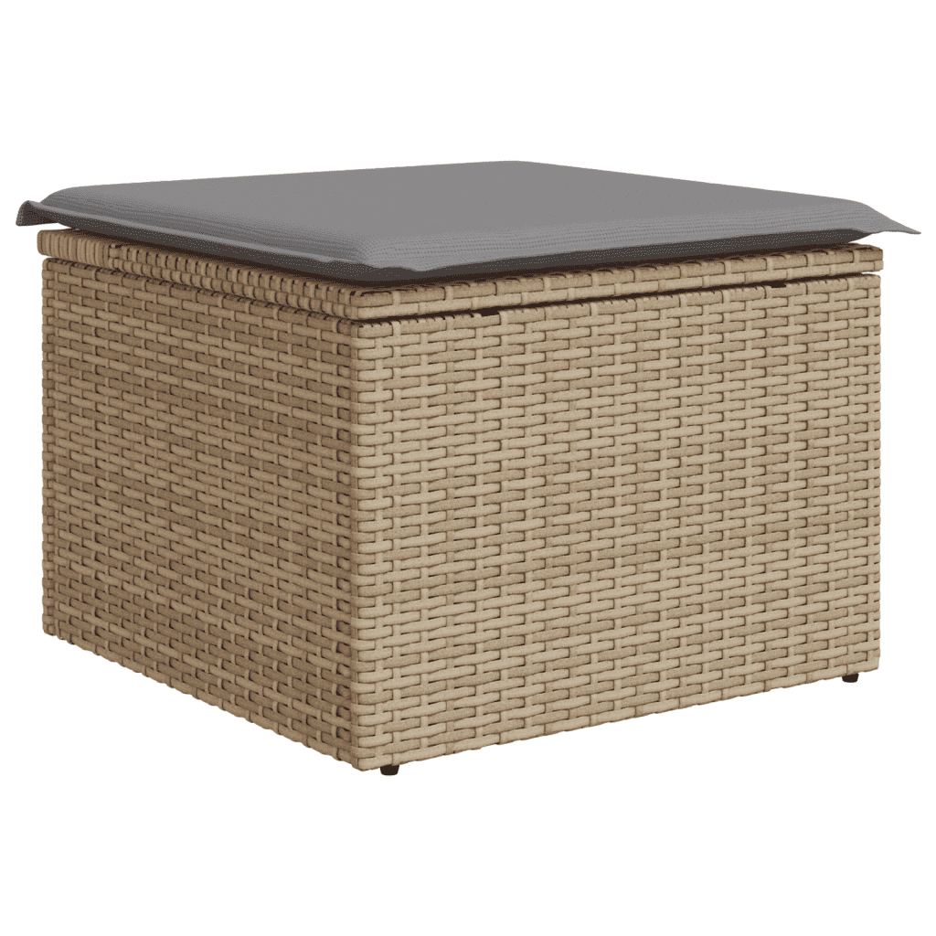 Patio Sofa Set 8-Posti Beige and Grey