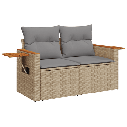 Patio Sofa Set 7-Posti Beige and Grey | homemem39